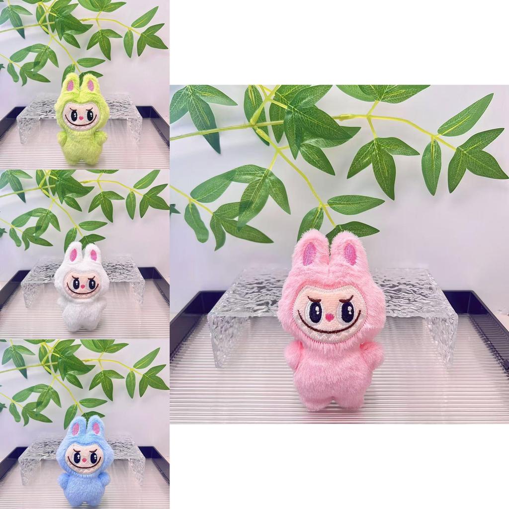 Adorable Labubu Plush Doll Keychain Soft Stuffed Bunny Toy Perfect For Collectors
