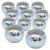 Round Ball Votive Candle Holder Mirrored Ball Tealights Candle Jar for Wedding Birthday Party Table Centerpieces Decors