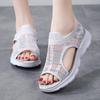 Women's Sandals Summer  Beach Breathable Flat Shoes Open Toe Casual Soft Walking Sandals for Girl Plus Size
