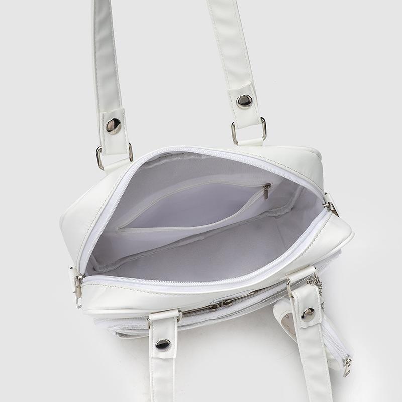 Small Food Pain Bag Casual Student Crossbody Uniform Bag Girls Daily Commuting One-shoulder Handbag