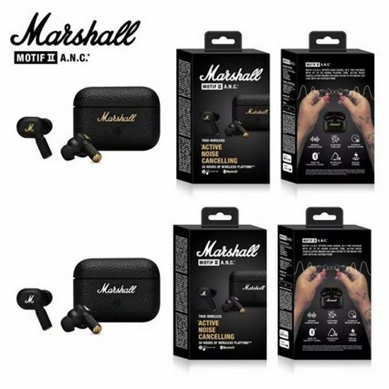 Marshall Motif ANC II Wireless Bluetooth In-Ear Sports Earbuds