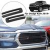 Kohlefaser Frontgrill Zierleisten Abdeckungen Blenden Kit Für Dodge Ram 1500 +