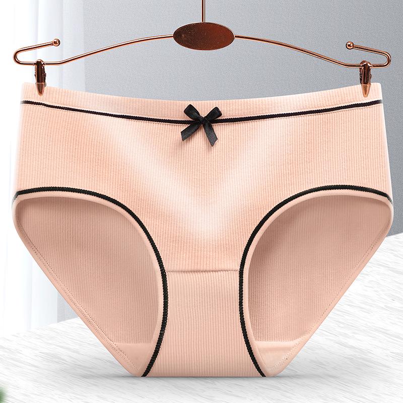 Japanese-Style Mid-Waist Women's Panties – Comfortable, Cute, Plus-Size Options for Teens