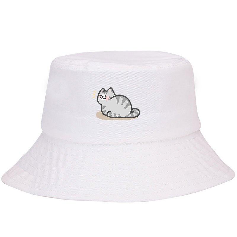 Unisex Fashionable and Versatile American Style Bucket Hats with Cute Animal Prints Adjustable Lightweight and Comfortable