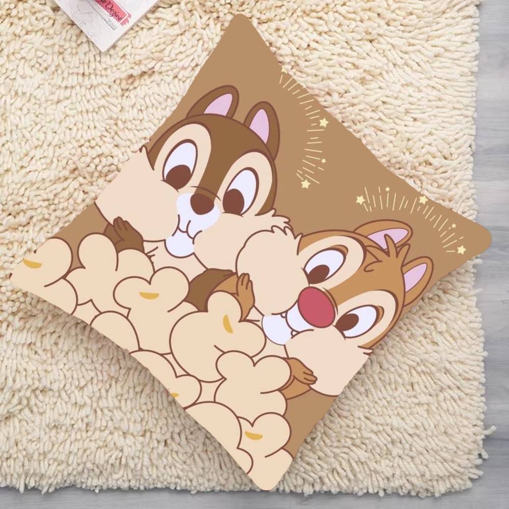 Pillowcases cushion covers living room sofas home decor gifts Cute C-hip And D-Dale  anime