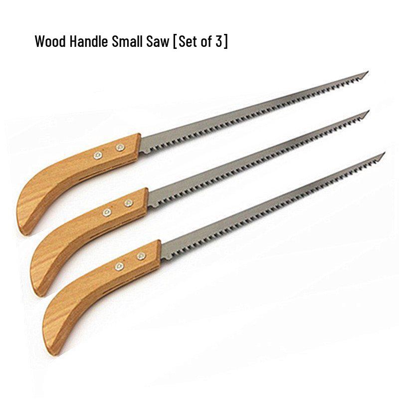 Handmade Mini Handheld Logging Saw for Trees and Gardening