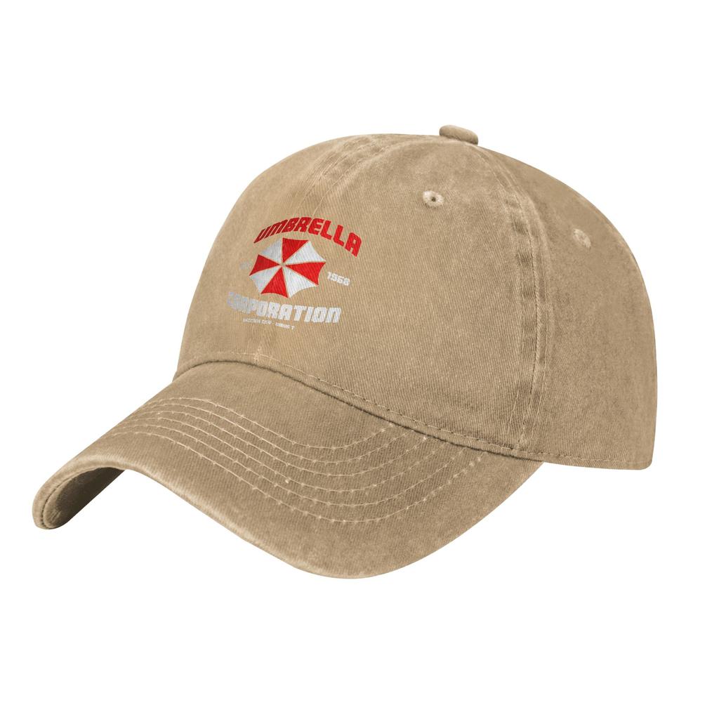 Umbrella Corp Baseball Cap Vintage Washed Umbrella Corporation Snapback Hat for Unisex Women Outdoor Activities Adjustable Fit Hat