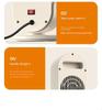 Remote Control Heater 1200W Desk Heater For Room LCD Touch Screen Display Fast Space Heating Two Gears Timeable Electric Heaters