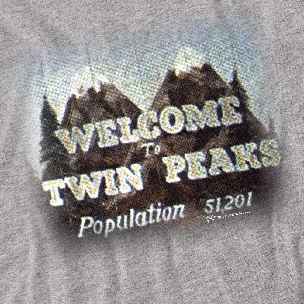 Twin Peaks Unisex Adult Welcome To T-Shirt