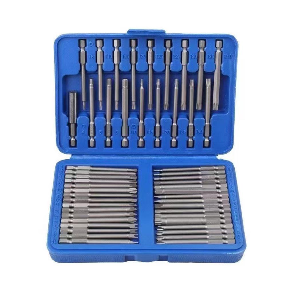 50Pcs Screwdriver Bit Set Security Bit Set Extra Long Magnetic Driver Kit Drill Screwdriver Bit Set Screw Driver Bits