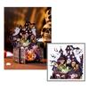 Cartoon Halloween Greeting Cards Ghost House Box Pumpkin Bat Spider Halloween Postcards Multicolor with Envelope