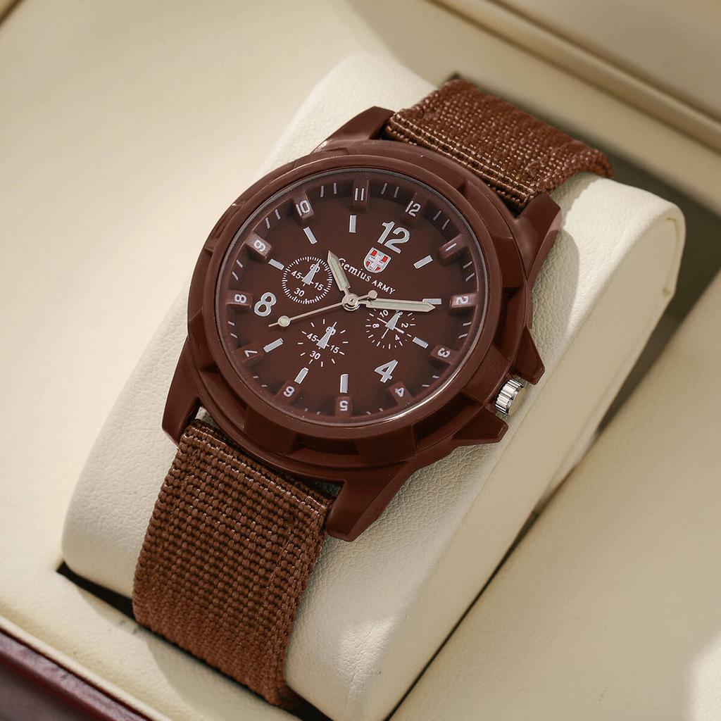 Men Military Watches Casual Nylon Band Mens Sport Quartz Watch Relogio Masculino Reloj Hombre