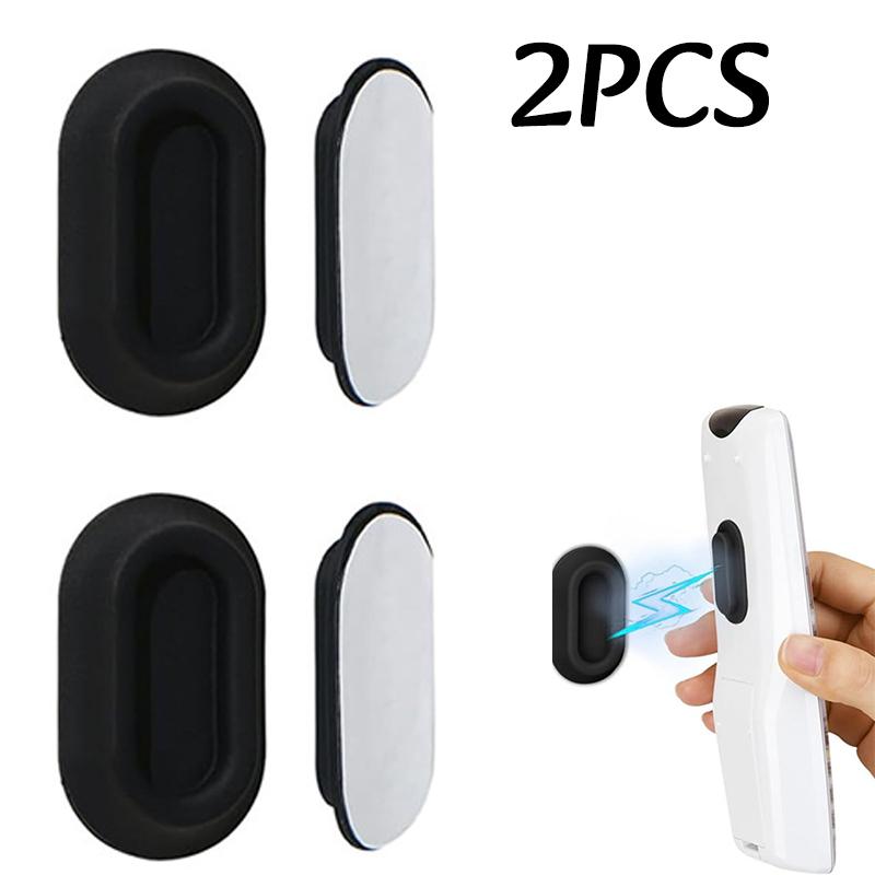 Magnetic Remote Control Holder Wall-mounted Silicone Traceless Remote Control Organizer Self-Adhesive Magnetic Sticker Hook