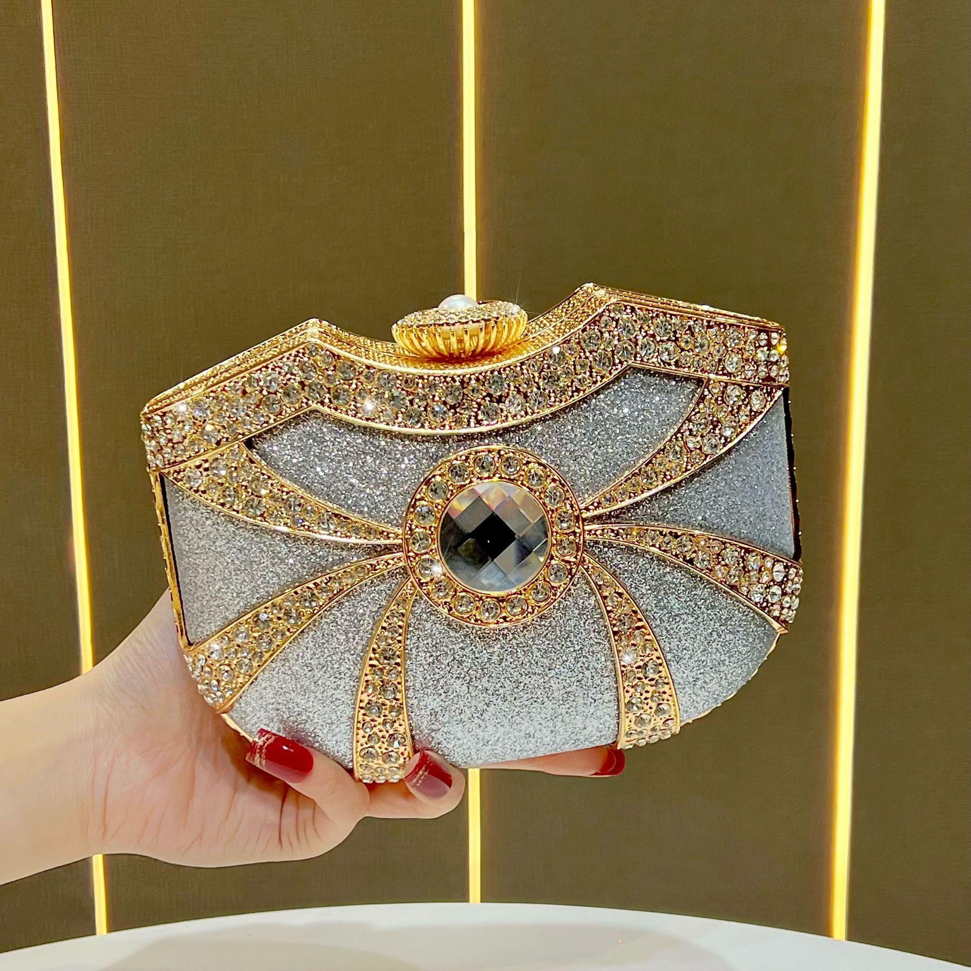

Women s dinner bag High-end temperament handbag Fashion handbag Crossbody bag Diamond dinner bag