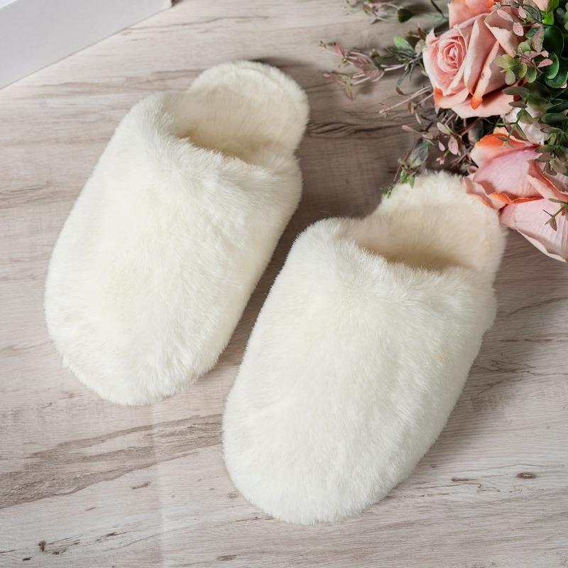 Fashion 2025 NEW Women's Thick Bottom Slippers Indoor Outdoor Wear Autumn Winter New Style Home Comfortable Cotton Slippers Head