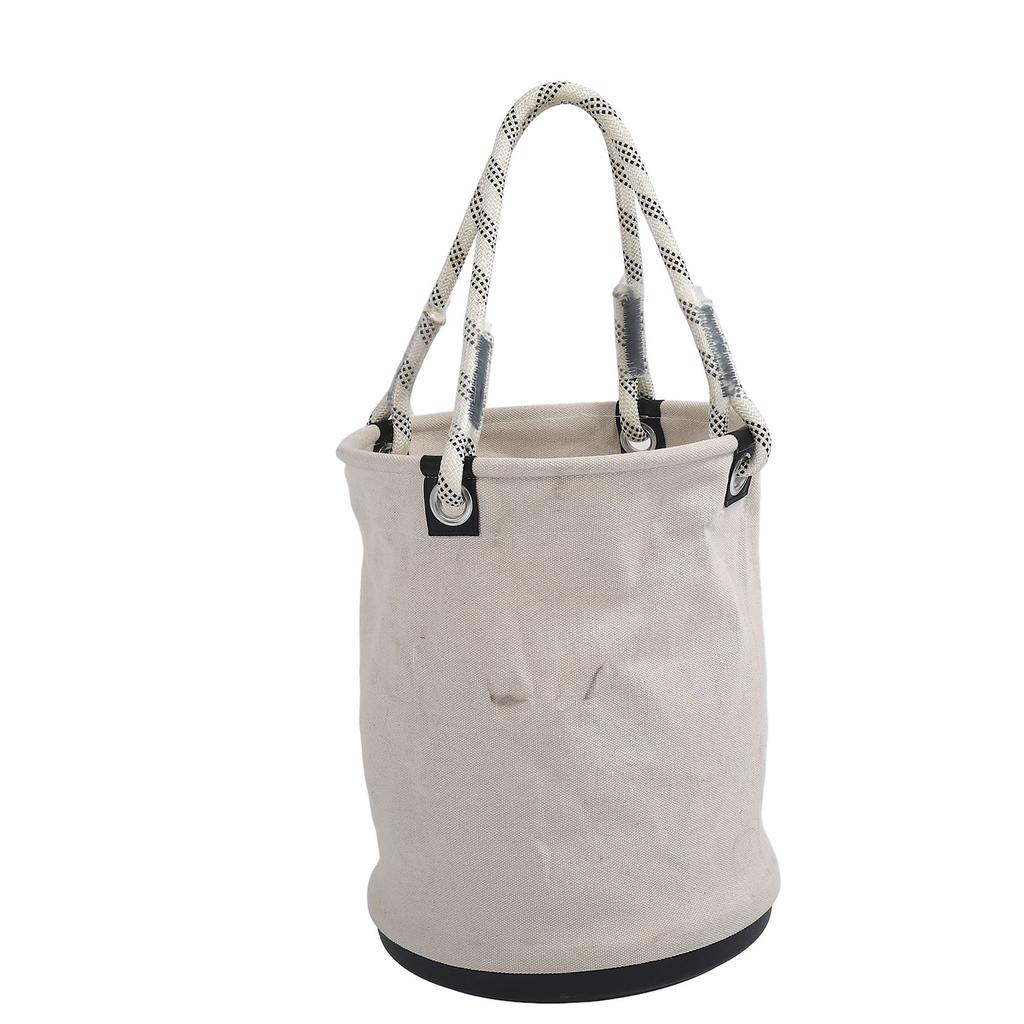 Leinwand Eimer 40x30cm 30KG Traglast Kunststoffboden Nägel Schrauben Werkzeug Organizer für Wartung