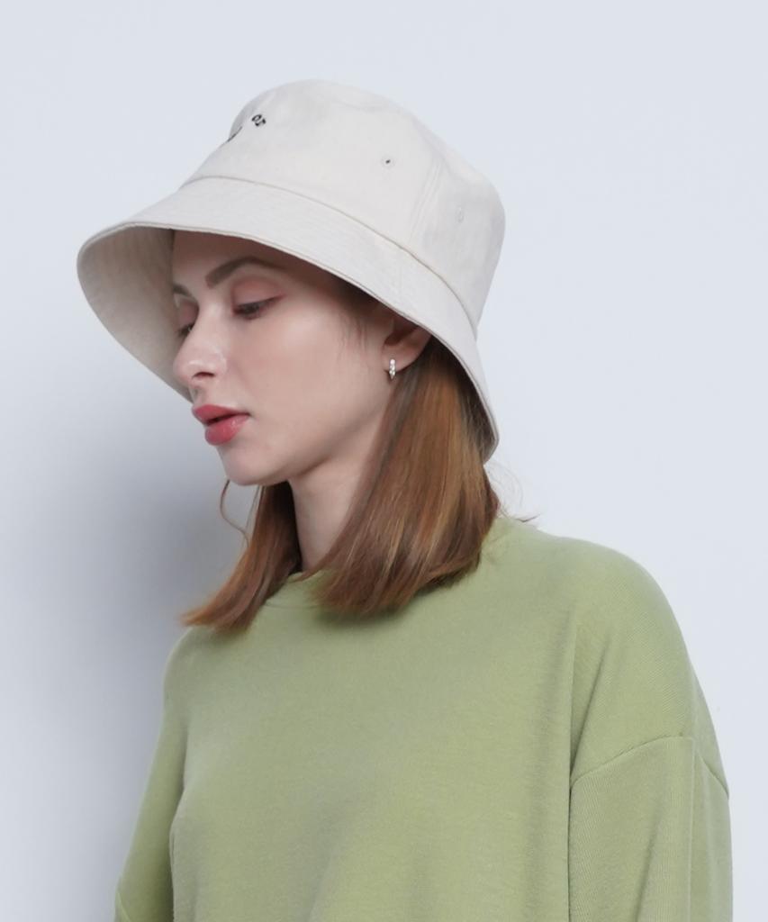 THE-ABON W69 About On Bucket Hat Beige