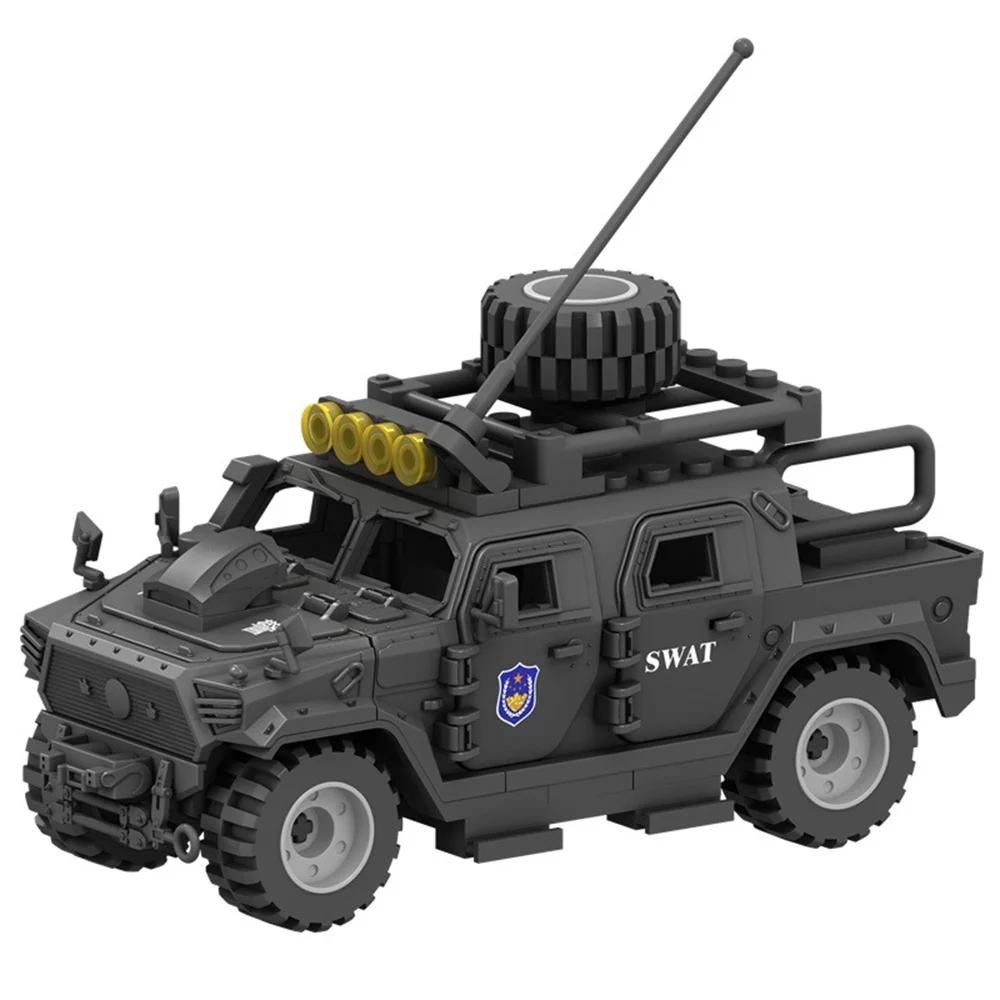 World War 2 WW2 Army Military Soldiers SWAT Armored Vehicles Assemble Building Block MOC Model DIY Bricks Educational Toys