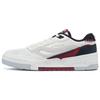 Li Ning 001 BTC Prm Abrasion Resistant Breathable Low Top Skateboard Shoes Men's White Red AGCT003-3