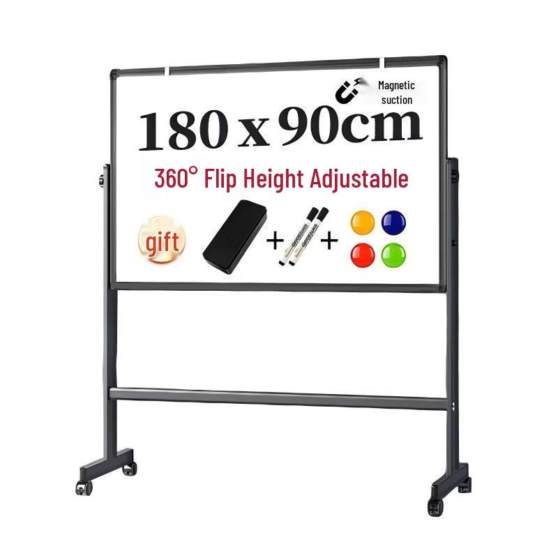 Deli H-Frame Mobile Double-Sided Whiteboard