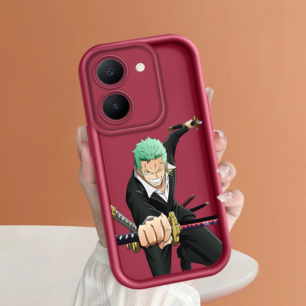 Soft Silicone Square Ladders Cartoon Pattern Full Cover Camera Protection Shockproof Case for iPhone Infinix Tecno Vivo