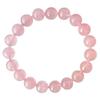 Temperament Romance Natural Rose Quartz Beading Bracelet for Women Friends Good Lucky Energy Bracelet Jewelry Accessories Gifts