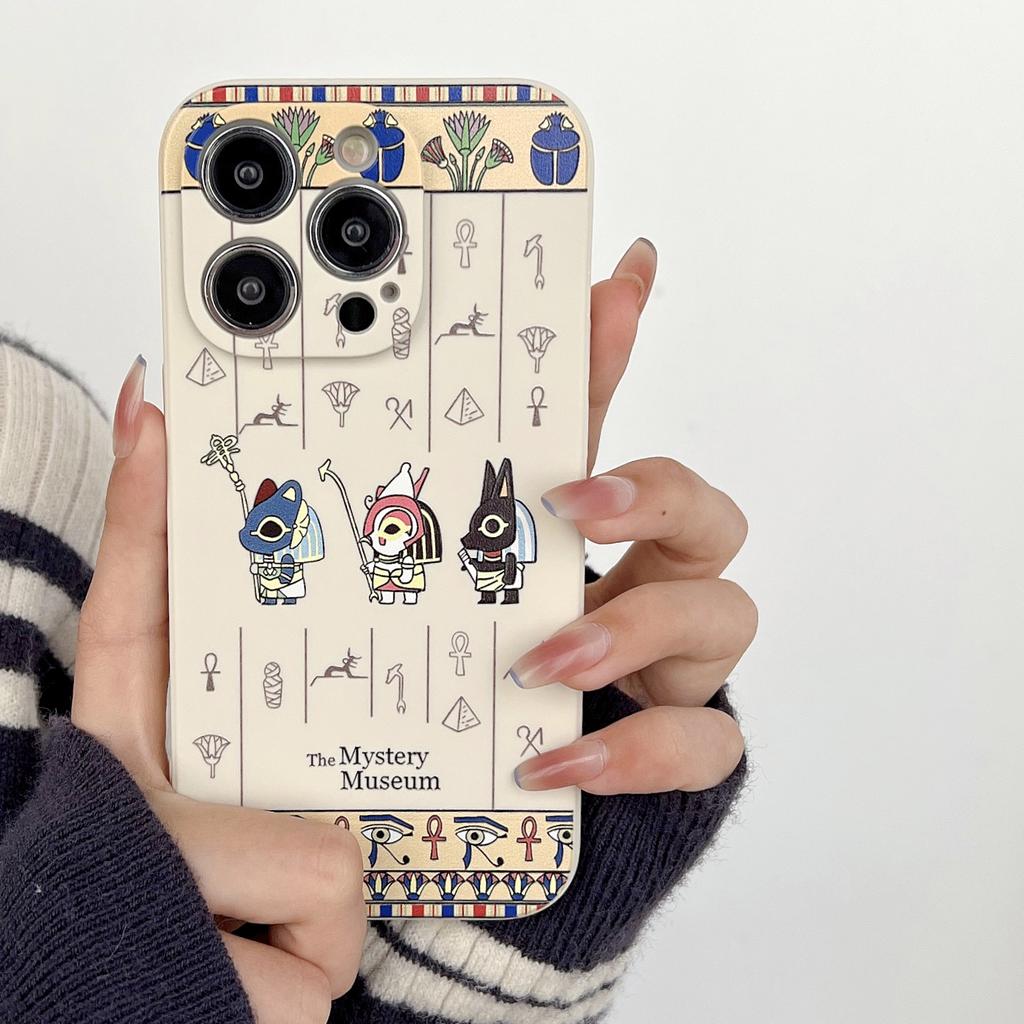 For iPhone 14 Pro Max Stylish Pattern Precise Cutout Phone Case Soft TPU Anti-scratch Cover