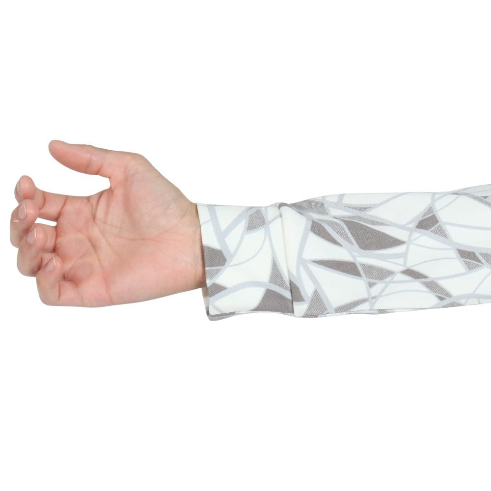 BRIDGESTONE Golf Modern Long Sleeve Collared Shirt DGM08F Men's White