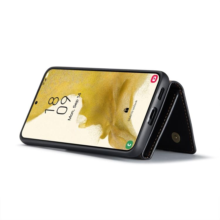 For Samsung Galaxy S23 5G DG.MING M1 Series 3-Fold Multi Card Wallet Phone Case