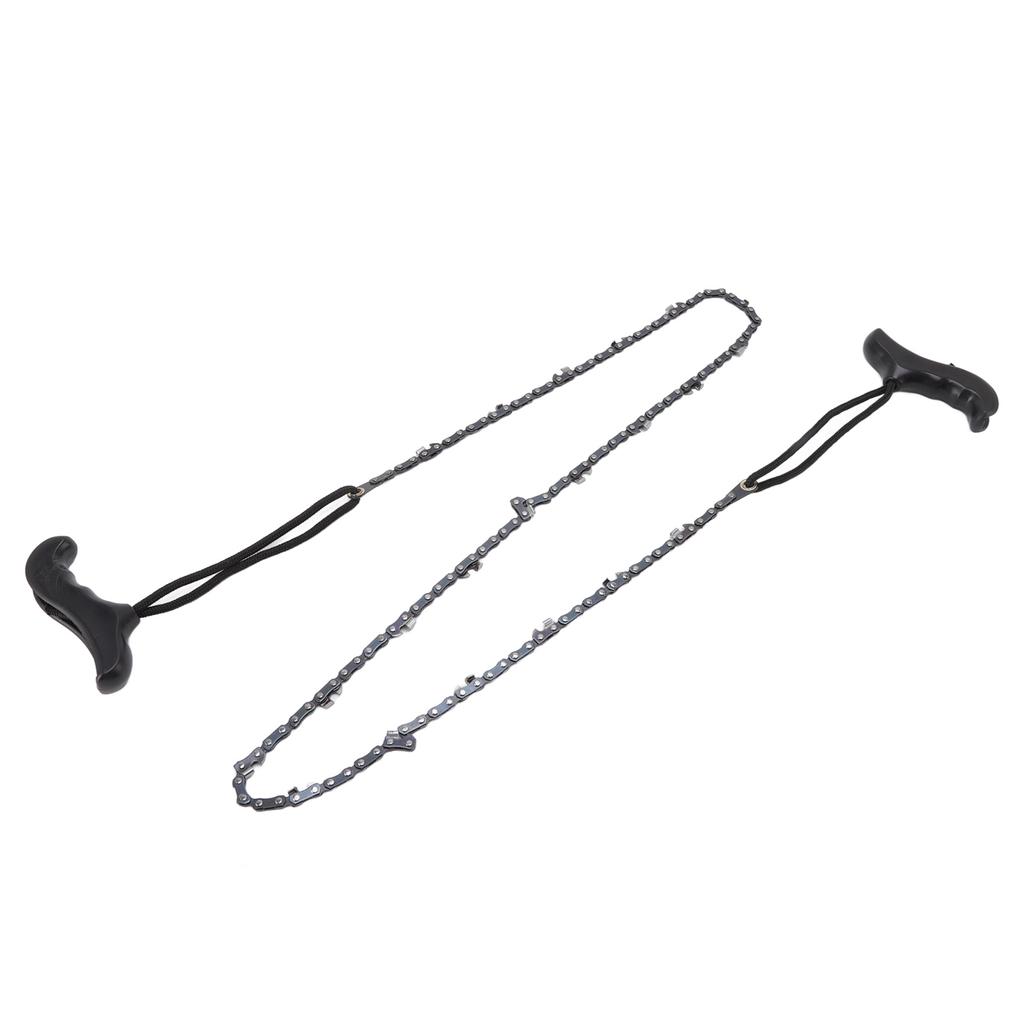 48in Hand Chain Saw Pocket Folding Survival Chain Saw Camping Logging Garden Pruning Tools 64 Links
