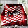 1PC Soccer Ball Afc Crest Printed Soft Flannel Blanket Throw for Adult Bedroom Living Room Sofa Camping Travel Fan Gifts Christmas Gifts