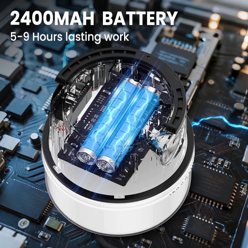 Solar Camping Light 2400Mah Rechargeable Led Ipx5 Waterproof Portable Emergency Lamp Outdoor Multifunctional Camping Light