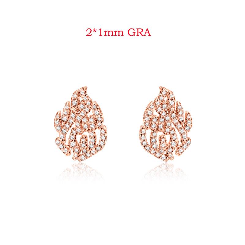 

Smyoue 18k Gold Plated Full Moissanite Stud Earrings for Women Luxury Jewelry Gift for New Year Girl 925 Silver Earing One pair