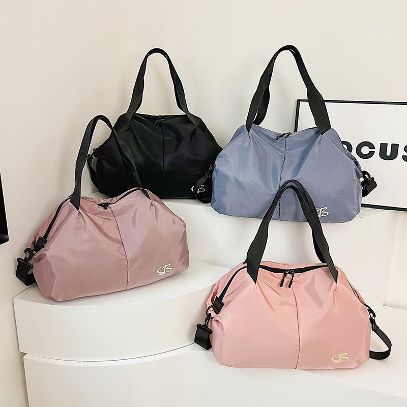 Short-haul Travel Bag, Large-capacity and Lightweight Swimming Fitness Bag, Wet and Dry Separation, Japanese Sports Bag, Women's Handbag.