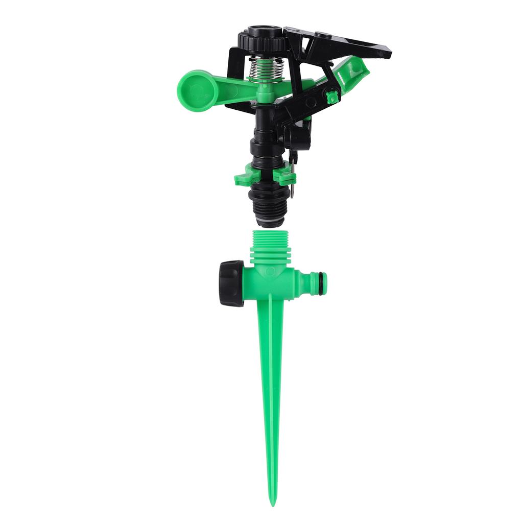 1/2" Male Thread Controllable Angle Rocker Nozzle With 3-Kinds Bracket Kits Garden Irrigation Landscaping Adjustable Sprinkler
