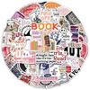 Creative Romantic Reading Stickers: 50/150 Sheets - Simple, Personal DIY Journal & Phone Case Decals