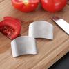 Stainless Steel Finger Guard Finger Hand Cut Hand Protector Vegetable Cutting Hand Protecter Tool Kitchen Cutting Accessories