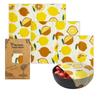 3pcs/Set Reusable Beeswax Wrap Paper Natural Food Wrapping Paper Fresh Keeping Cloth  Sandwich