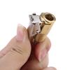 Tire Chuck with Clip Adapter Air Chuck Tire Inflator Compressor Pump- Connect Accessories for Vehicle Auto 34mm Length