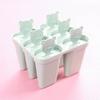 6-Slot-Eisform DIY Cream Lolly Pop Tray Maker Mold Pan Kitchen