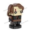 MOOXI MOC Space War Brickheadz Interstellar Sci-Fi Robot Compatible Figures Building Blocks Adults Toys For Children Gift Bricks