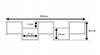 Wall Hanging Shelf, Bookcase - No. 13 white