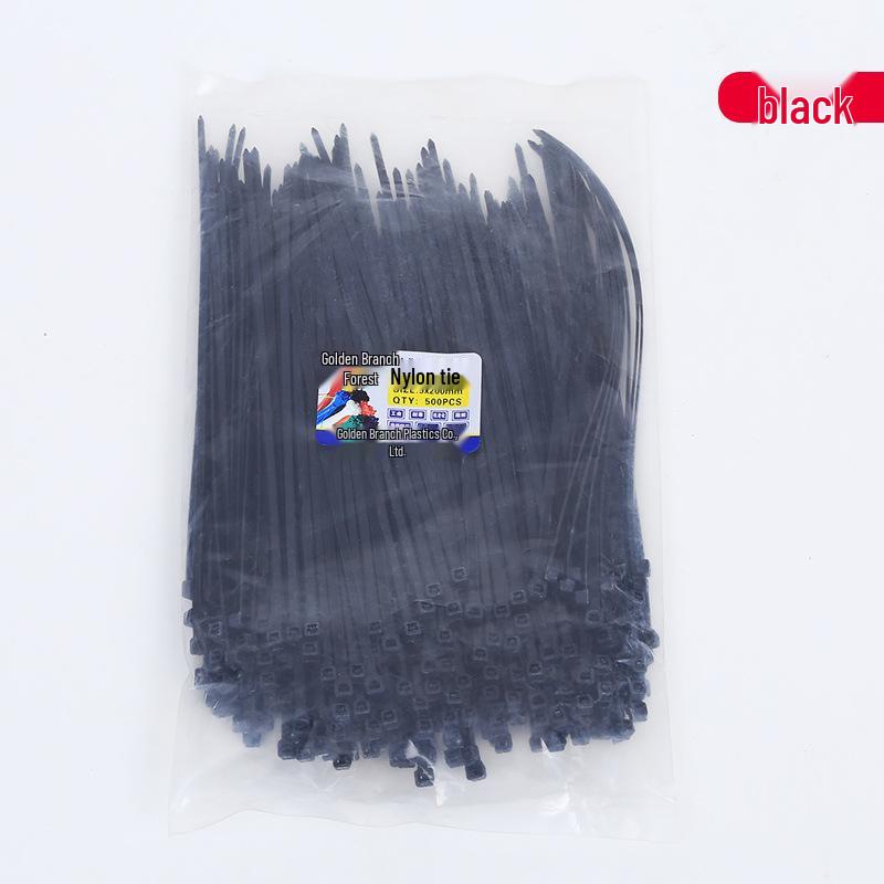 Self-Locking Nylon Cable Ties: Strong, Durable Straps in Black & White