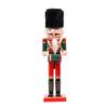 Traditional Holiday Nutcracker Decoration Wooden Nutcracker Christmas Ornament Hand-painted Wooden Nutcracker Soldier for Home