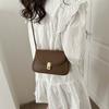 Vintage Chic Pu Crossbody Bag 2023 Summer Fashion Mid-size Square Bag