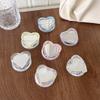 Magnetische Magsafe Handy Airbag Halterung Koreanischer Ins Stil Funkelndes Rosa Glitzer Liebe Spiegel Aufkleber Tragbares Make-up