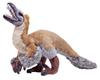 Wild Republic Umělecký plyšový dinosaurus Velociraptor Š19 x H50 x V32cm