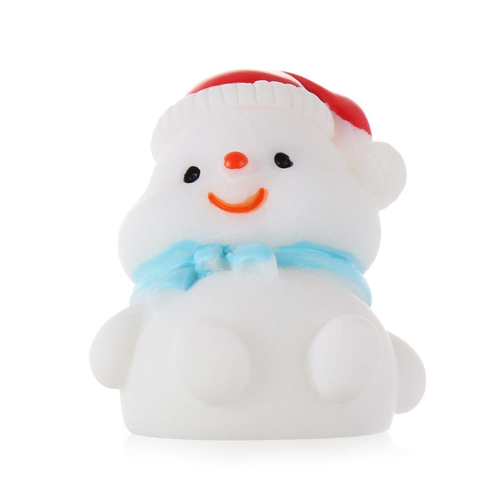 Bonsai Decor Micro Landscape Christmas Figurines Miniature Snowman Santa Claus Xmas Tree