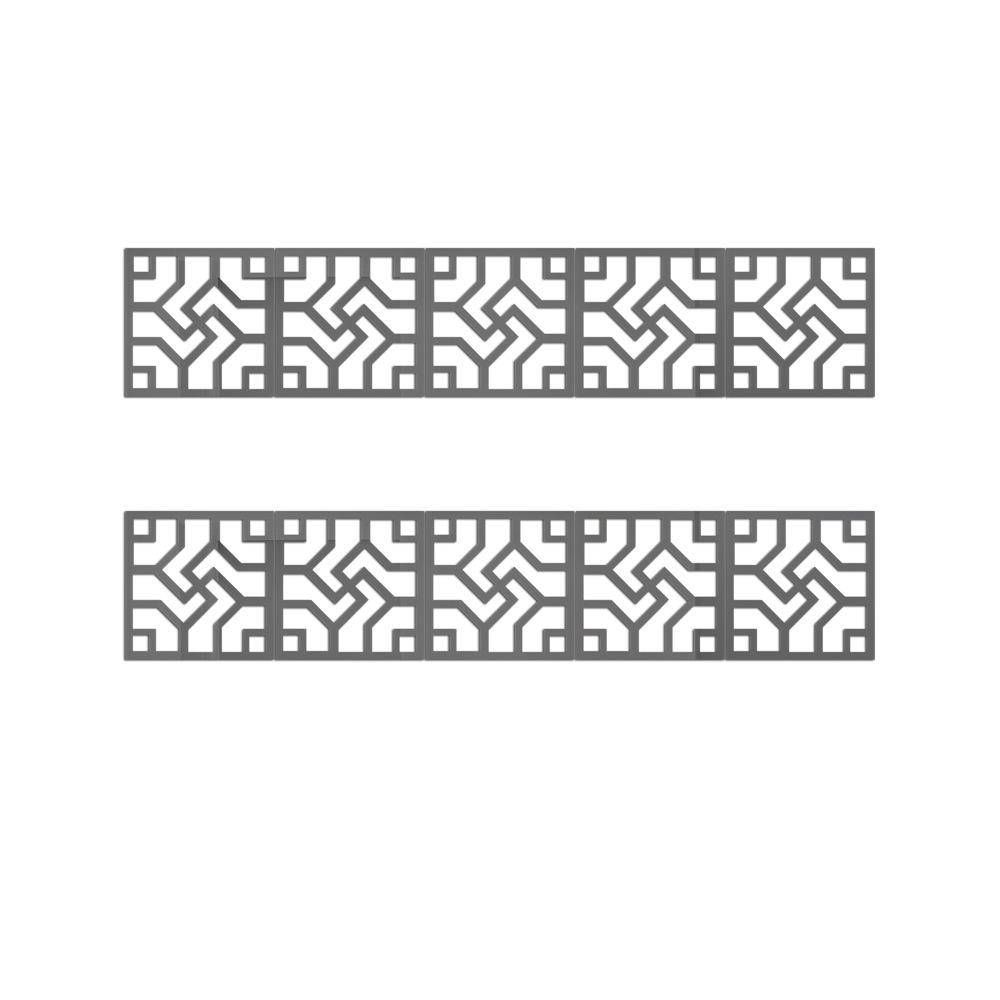 10pcs Building Border Acrylic Mirror Sticker Wall Art Home Removable DIY Decoration Irregular Mirror Wall Stickers Home Decor