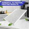 [2 Pack] OEM Microwave Filter Replacement 7.64" x 5.12" Fit for GE WB06X10309 WB06X10359, Microwave Vent Filter, Microwave Grease Filter, Filters